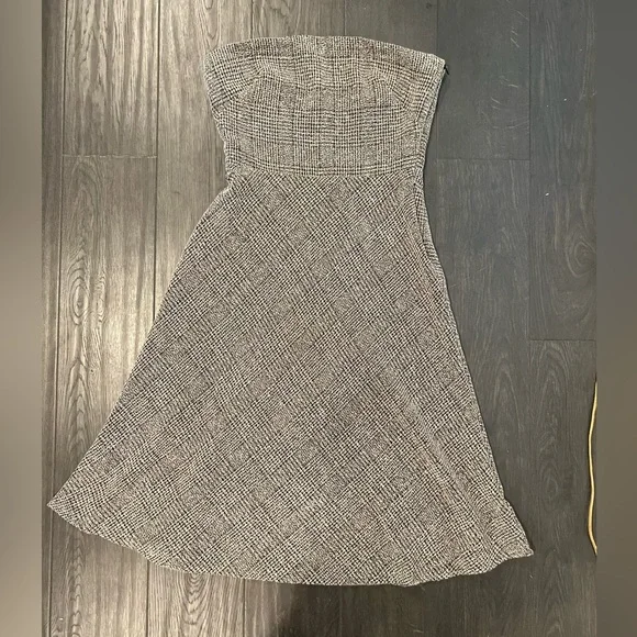 slim fit dress slacks Women's Tweed Fit & Flare Dress